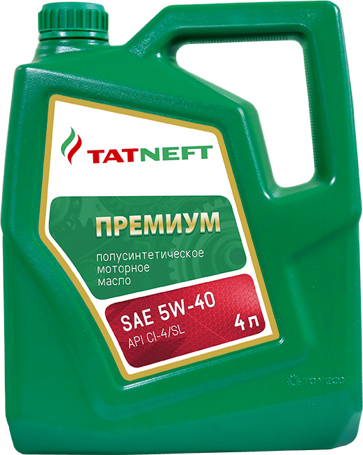  масло Татнефть Премиум 5W-40 10л —  